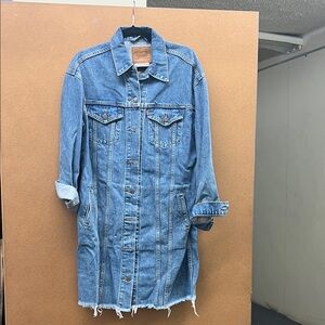 Levi's Blue Jean Jacket Coat